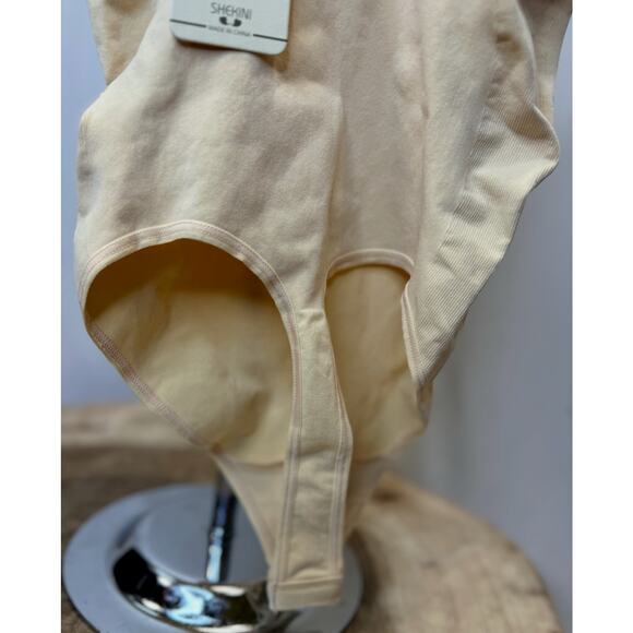 NWT - Seamless Thong Bodysuit with Adjustable Straps – Nude – Size L/XL - Picture 7 of 13